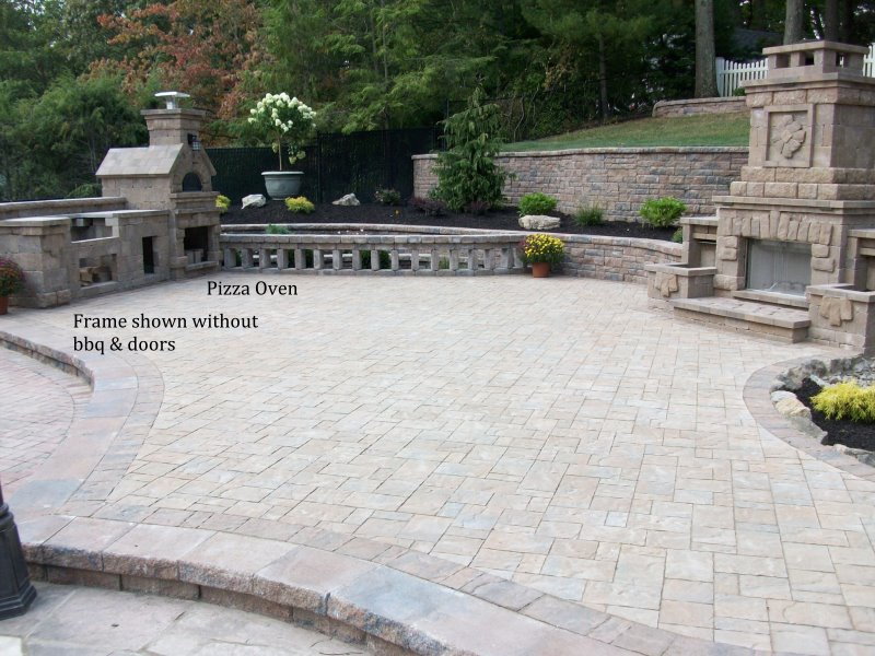 outdoor kitchen